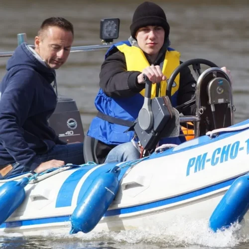 Patent: Morski Sternik Motorowodny